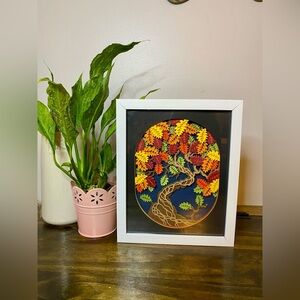 3D Oak Tree Shadowbox